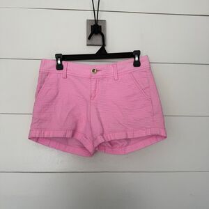 Lilly Pulitzer Women’s 2 Pink Callahan Shorts Chino